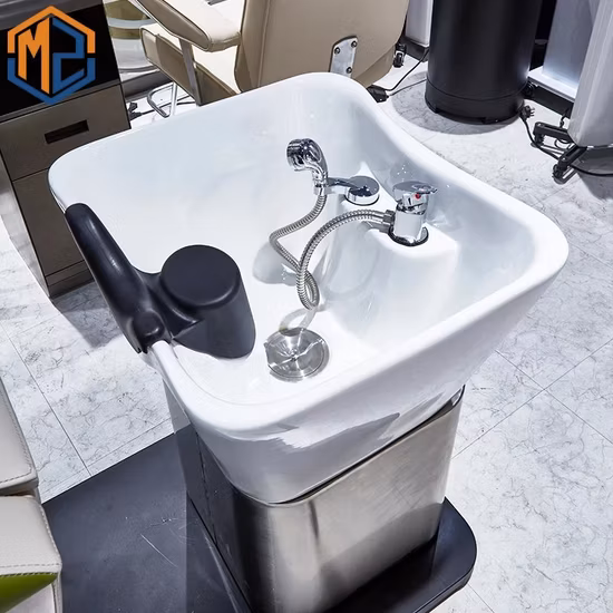 Electric Auto Massage Beauty Salon Massage Chair with Sink Massage Shampoo Bed